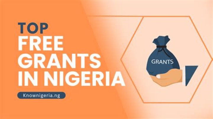 Where can I get grants in Nigeria?