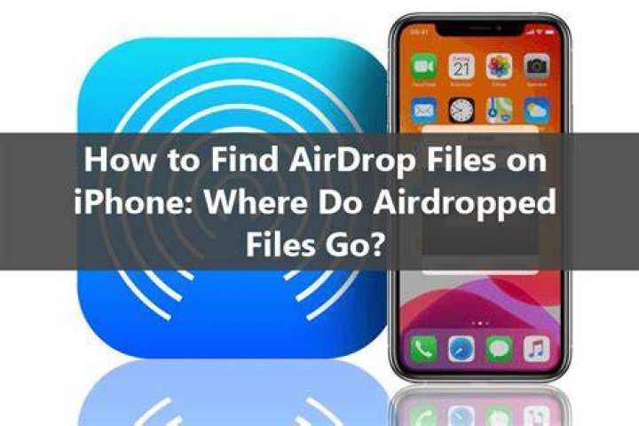 Where do I find AirDrop on my iPhone 6?