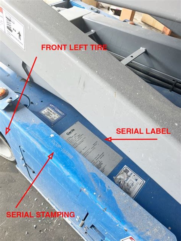 Where do I find the serial number on my LiftMaster?