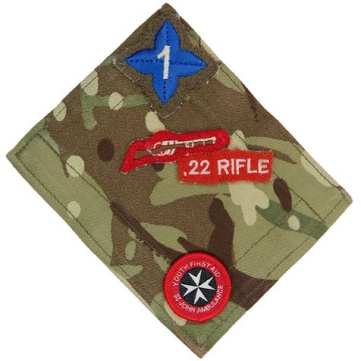 Where do I put army cadet badges?
