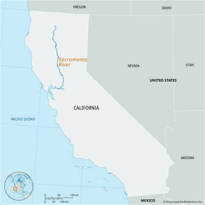 Where do the American and Sacramento River meet?