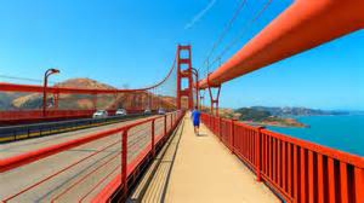 Where do you park to walk the Golden Gate Bridge?