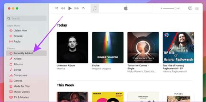 Where does downloaded music go iPhone?