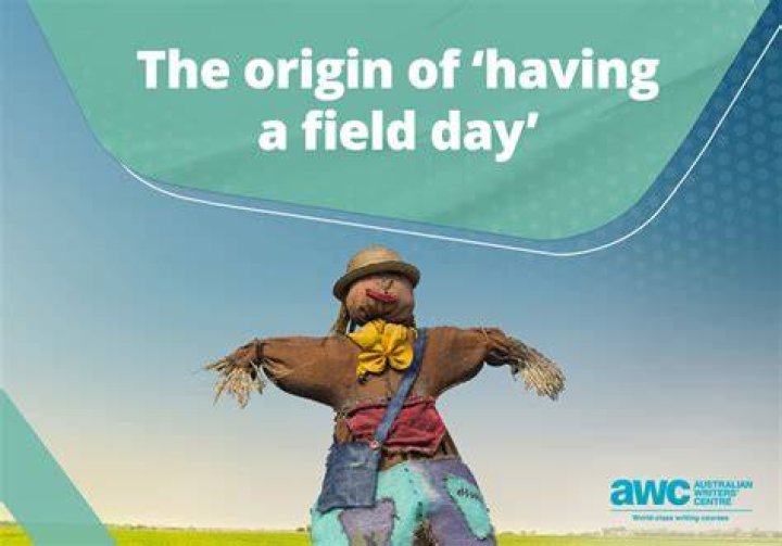 Where does the saying having a field day come from?