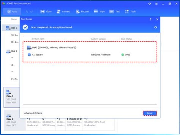 Where is boot file in Windows 7?