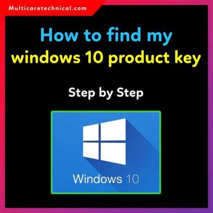 Where is my Windows 10 product key on Surface Pro?