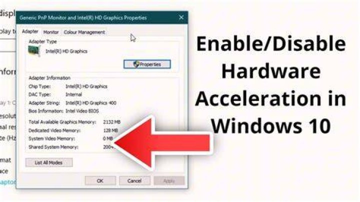 Where is the hardware acceleration setting in Windows 7?