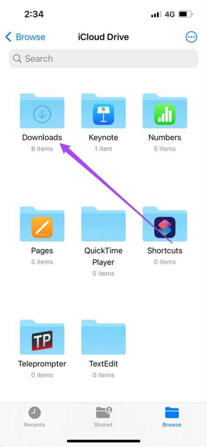 Where is the iCloud drive folder?