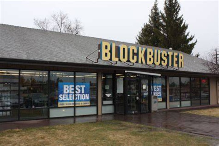 Where is the only blockbuster located?