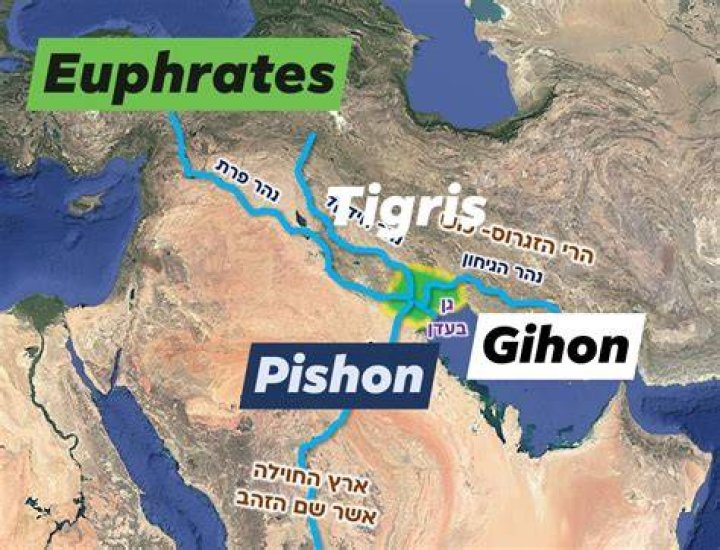Where is the river of Gihon?