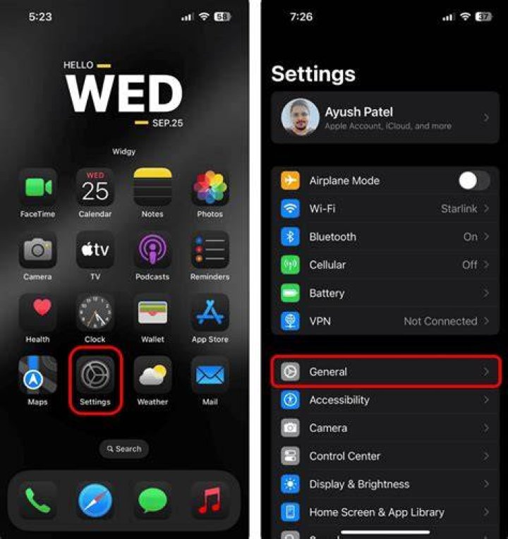 Where is the setting on twitter?