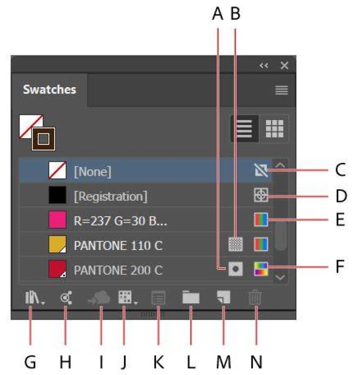 Where is the Swatches panel in Illustrator?