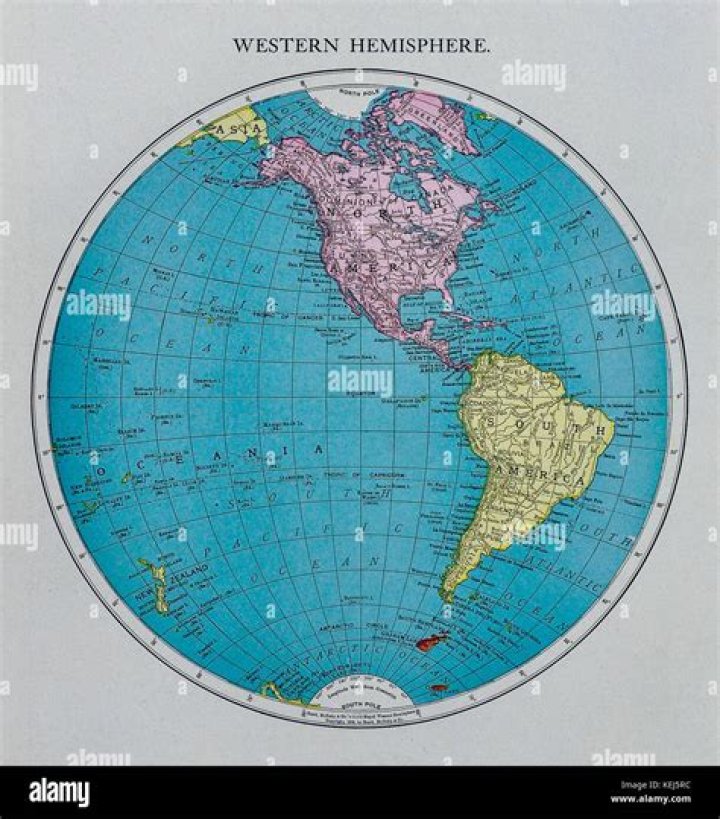 Where is the Western Hemisphere?
