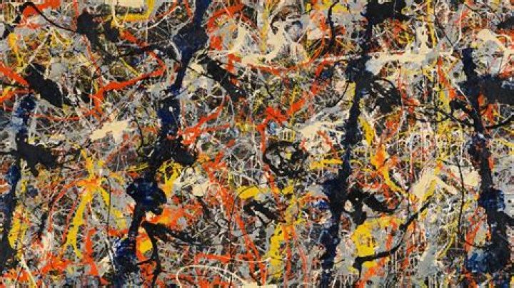 Which artist is renowned for his famous drip paintings?