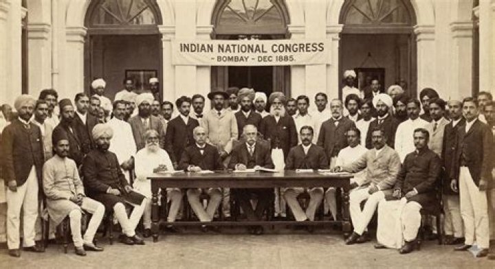 Which British official helped in the formation of the Indian National Congress and why?