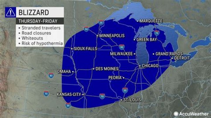 Which characteristics of a blizzard are most dangerous?