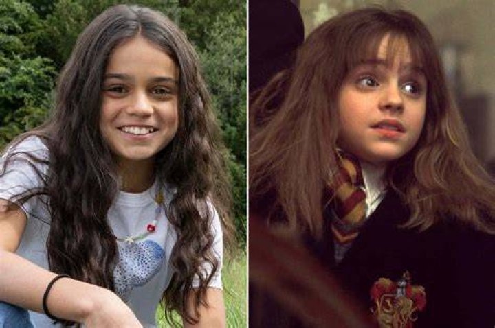 Which creature is Hermione's cat mixed with?