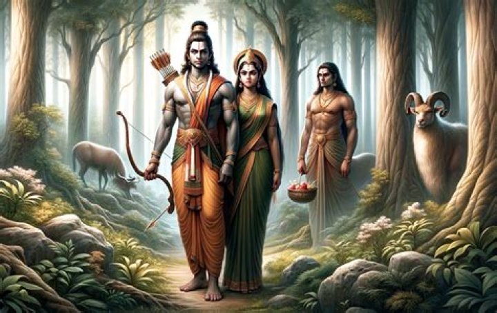 Which Forest did Rama go to?