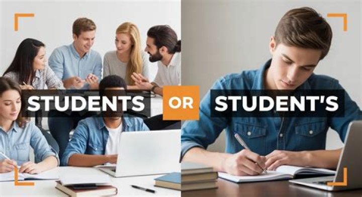 Which is correct student's or students?