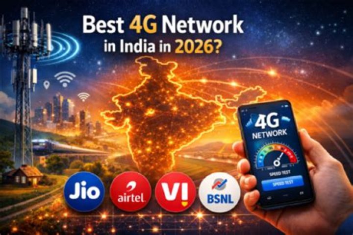 Which is the best 4g network in India?