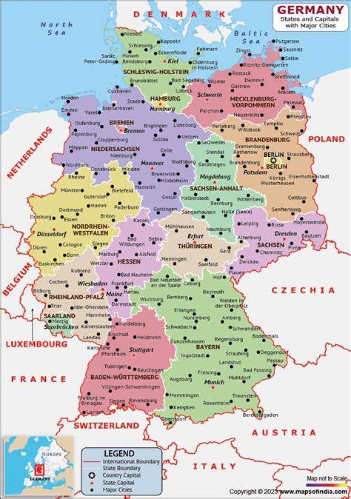 Which is the capital of Germany?