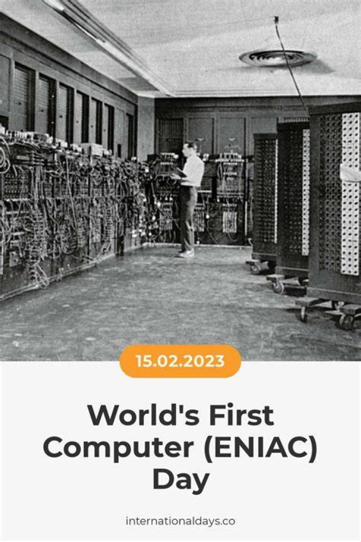 Which is world's first computer?