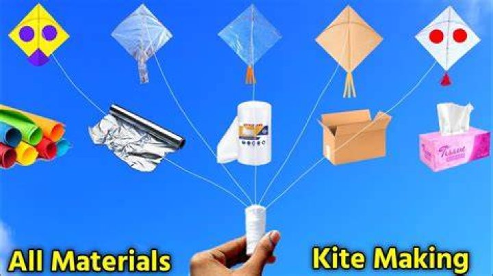 Which paper is used to make kite?