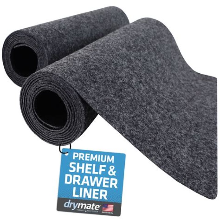 Which side of shelf liner goes down?
