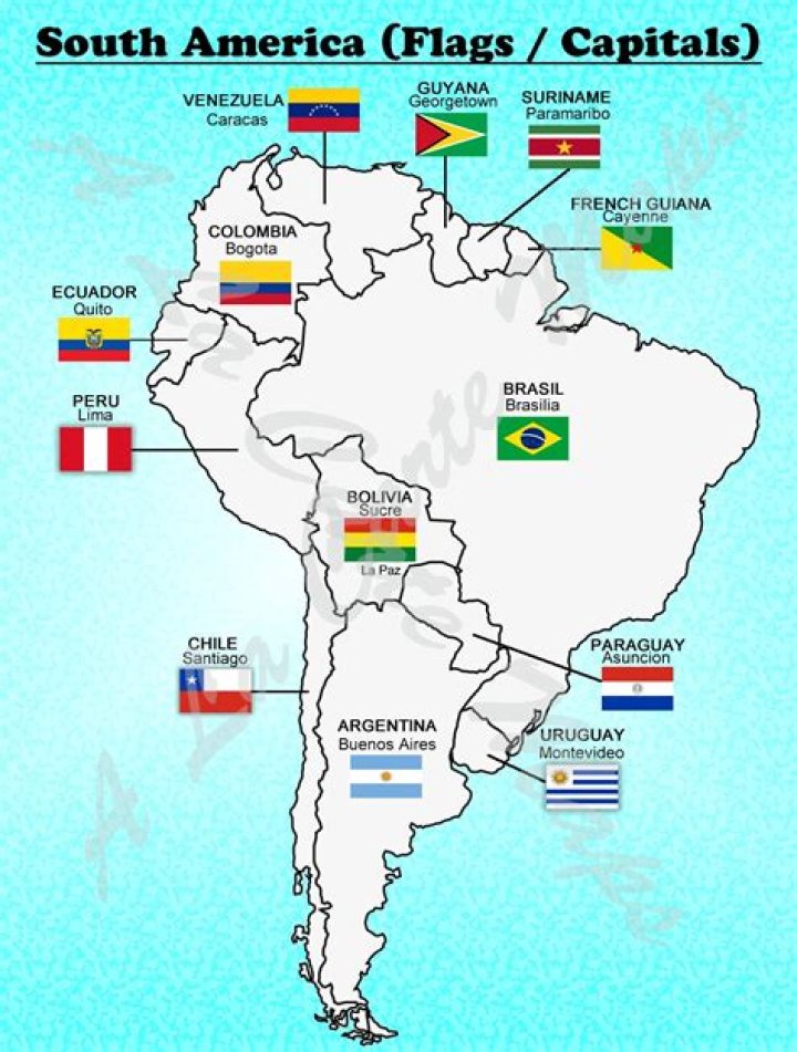 Which South American country has 2 capitals?