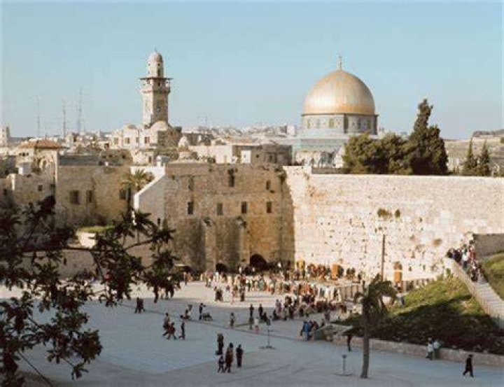 Who established Jerusalem as a holy city?