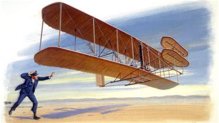 Who invented the airplane wing?