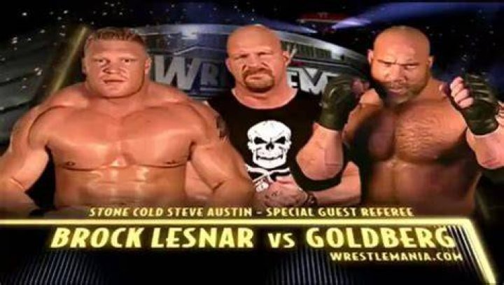 Who is better Goldberg or Brock Lesnar?