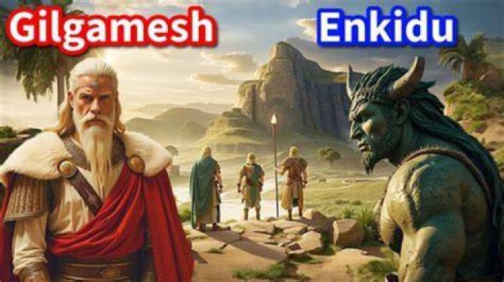 Who is enkidu and why is he important to Gilgamesh and the story in the Epic of Gilgamesh?