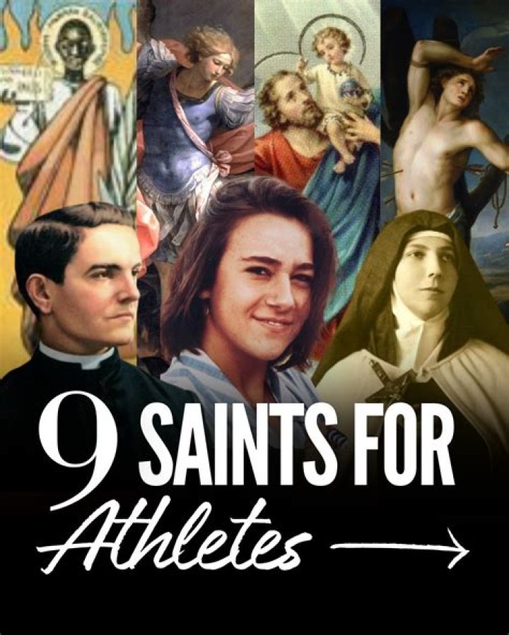 Who is patron saint of athletes?