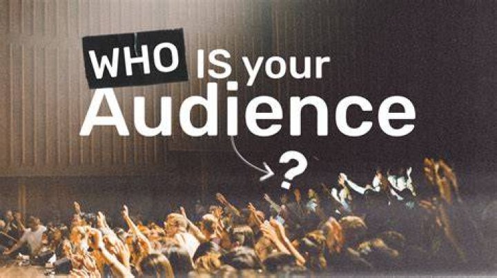 Who is the audience in a speech?