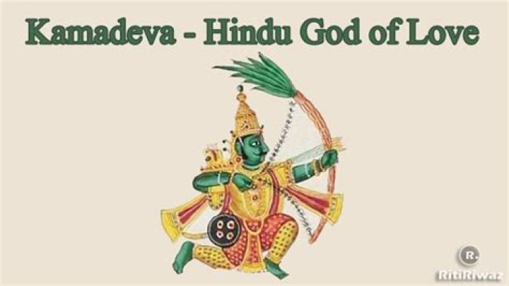 Who is the God of love in Hinduism?
