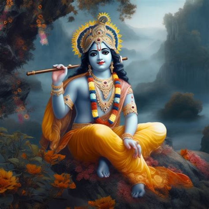 Who is the wife of Lord Krishna?
