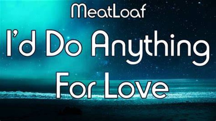 Who is the woman in I Would Do Anything For Love?
