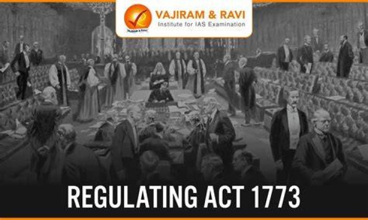 Who passed the Regulating Act?