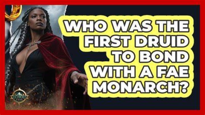 Who was the first Druid?