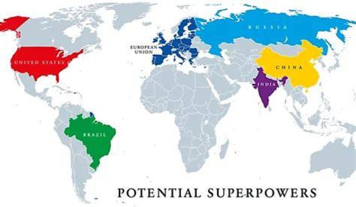 Who will be the superpowers in 2050?