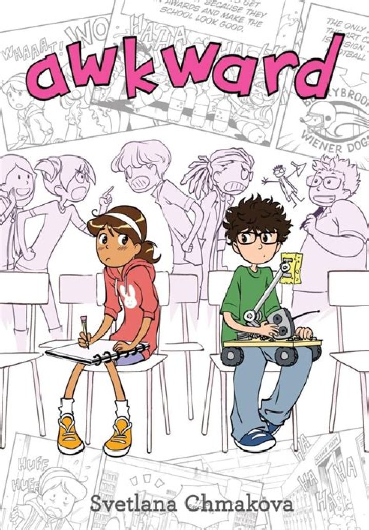 Who wrote the graphic novel awkward?