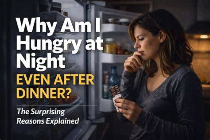 Why am I hungry at night and not in the morning?