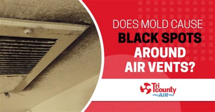 Why are my AC vents black?