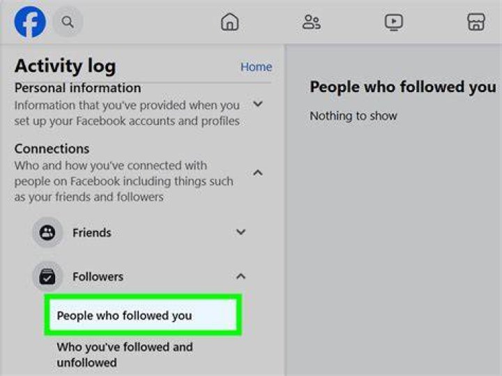 Why can't I see who is following me on Facebook?