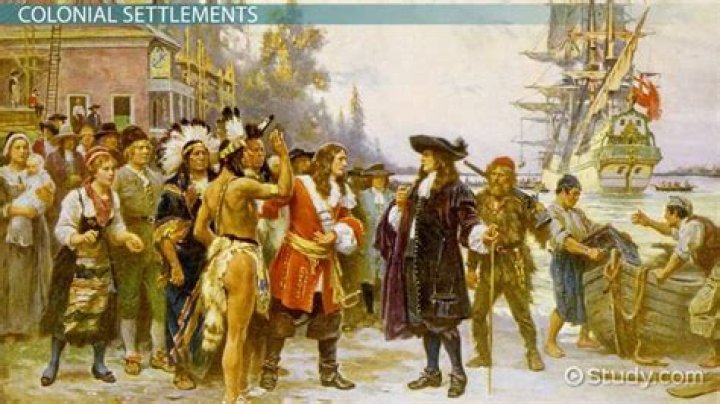 Why did the colonial settlers come to America?
