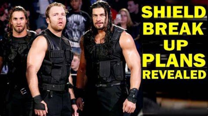 Why did the shield WWE break up?