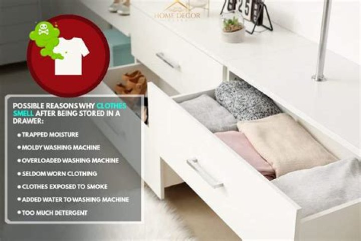 Why do my dresser drawers smell?