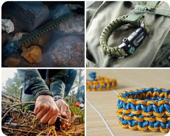 Why do soldiers wear paracord bracelets?