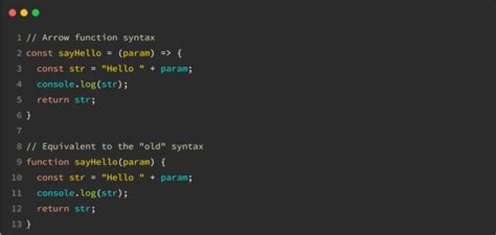 Why do we use arrow functions?